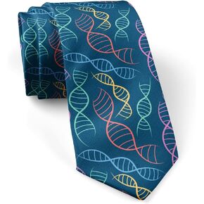( Scientific Dna ) Fashion Novelty Necktie, Conversation Neckwear Ties Great for Party and Events