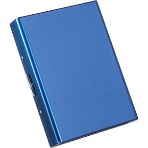 JL&LOVE Stainless steel organ business card credit card box (Black) in Kuwait