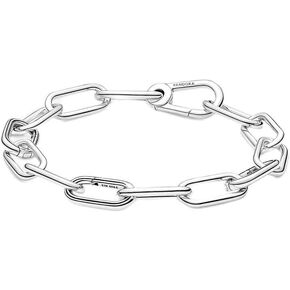 Pandora ME Link Chain Bracelet - Features 3 Connectors - Sterling Silver Bracelet for Women - Gift for Her - Sterling Silver, With Gift Box