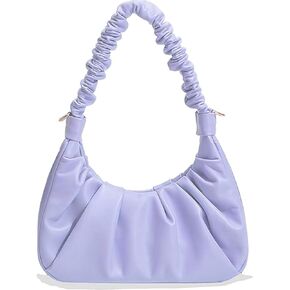 Small Shoulder Bag for Women Soft Cloud Touch Classic Clutch Trendy Tote HandBag Mini Crossbody Purse