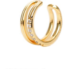 EARRINGS EARCUFF WITH STONES (ZIRCONS) 1 Piece