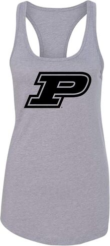 NCAA Primary Logo, Team Color Womens Racerback Tank, College, University in Saudi Arabia