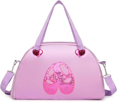 Cute Ballet Dance Backpack Tutu Dress Dance Bag Gym Travel Duffle Bag for Girls Waterproof Small Duffle Bag Ballet Bags. in Saudi Arabia