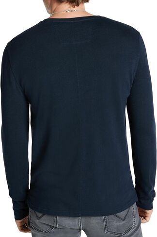 John Varvatos Men's Marlow Long Sleeve Crew in Saudi Arabia