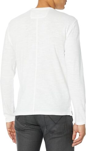 John Varvatos Men's Marlow Long Sleeve Crew in Saudi Arabia