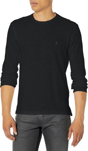 John Varvatos Men's Marlow Long Sleeve Crew in Saudi Arabia