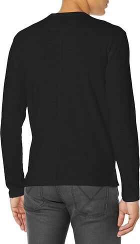 John Varvatos Men's Marlow Long Sleeve Crew in Saudi Arabia