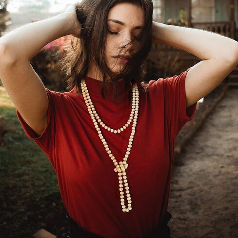 MILACOLATO تنوعا 60 "اليد معقود قطع كريستال الخرزة قلادة اليدوية مطرز حبلا متعدد الطبقات طويل التفاف بيان قلادة سباركلي الأوجه الخرز in Kuwait