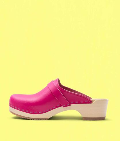 VERKA Women's Wooden Clogs from Sweden - LEDIG in Kuwait