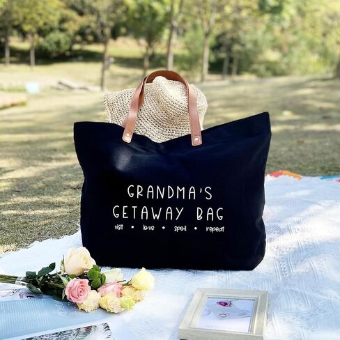 Lamyba Grandma Gifts, Gifts for Grandma, Grandma Tote Bag, Grandma Birthday Gifts, Grandma's Bag in Kuwait