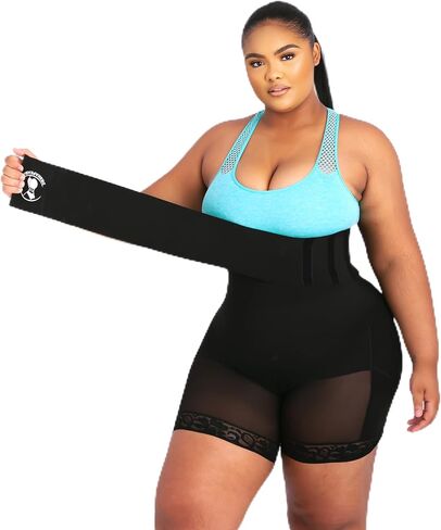 Deshapeables Abdominal Compression Waist Trainer High Waisted Shorts Knickers with Wrap for Women Tummy Control Shaper in Saudi Arabia