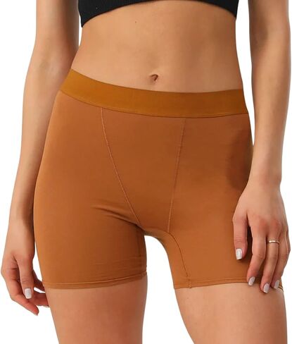 Tooya Women's Cotton Boxer Briefs Set - High Waisted, Anti-Chafing, Long Leg Boxers for Women Comfortable in Saudi Arabia