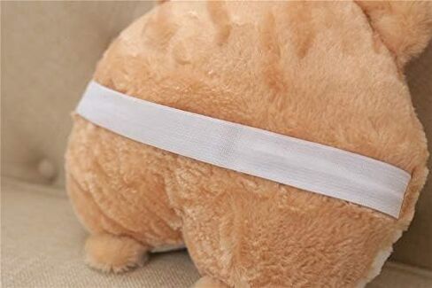 ANJUU Pets Puppy Cute Corgi Butt Throw Pillow Neck Support Pillow Pillow Pillow Travel Pillow stuffed Toys Gifts (42x42cm) in Kuwait