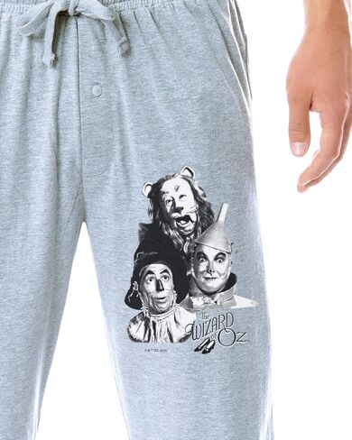 The Wizard of Oz Mens' Movie Vintage Film Sleep Jogger Pajama Pants in Saudi Arabia
