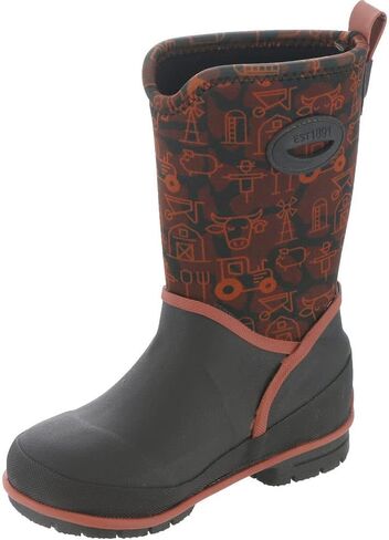 Western Chief Kids Farm Camo Neoprene Mid Boot (Toddler/Little Kid/Big Kid) in Saudi Arabia
