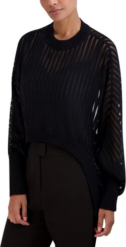 BCBGMAXAZRIA Women's Pullover Crew Neck Dolman Sleeve Sweater in Saudi Arabia