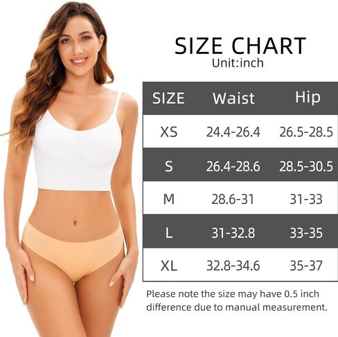 Womens Seamless Underwear No Show Panties Invisible Soft Comfort Bikini Underwear in Saudi Arabia