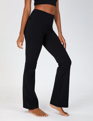 يوجيباس سروال ضيق للنساء من سوفت فليكس 25 انش/27 انش/29 انش/31 انش بخصر مرتفع لليوغا بقصة واسعة in Kuwait