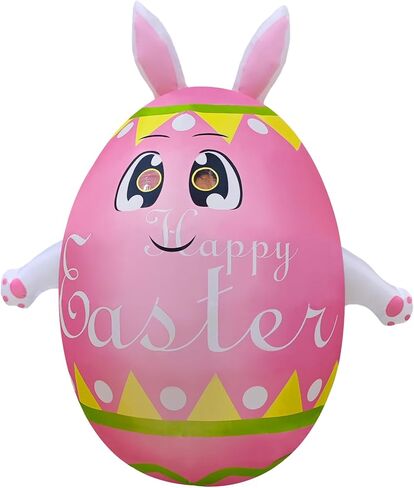 زي NiSotieb القابل للنفخ على شكل بيضة عيد الفصح زي تنفجر لعيد الفصح للبالغين/موكب عيد الفصح/الحفلات in Kuwait