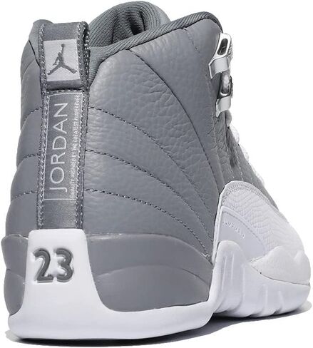 Jordan Boy's Air Jordan 12 Retro (Big Kid) Stealth/White/Cool Grey 5 Big Kid M in Saudi Arabia