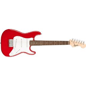 Squier Mini Stratocaster Electric Guitar, Dakota Red, Laurel Fingerboard
