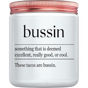 Funny Gifts for Teen Teenager- Bussin Definition Candle, Cute Birthdays Gifts for Friend Son or Daughter, Housewarmings Gifts, Christmas Gifts