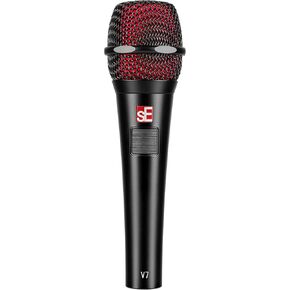 SE Electronics V7-PTT PUSH TO TALK Handheld Supercardioid with Mic Cradle