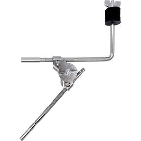 Cymbal Holder Attachment Cymbal Boom Arm with 360° Mounting Clamp,Cymbal L-Arm Rod with Extension Rod Cymbal Mount Clamp Drum Extension Clamps Holder for Splash Cymbal Hi-Hat Cymbal Stand