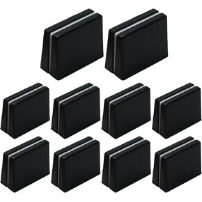 Hordion 10pcs Fader Caps, Mixer Slider Fader Knobs Black Fader Cap for Pioneer DJM350, 400, 500, 700, 750, 800, 850, 900NEXUS, 900SRT, 900NXS2, 2000, 2000nexus, Easy Installation, Black