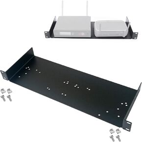 19'' 1U Universal Rack Mount Tray Kit Fit for Sure SLX2, SLX4, SLXD4, ULX, PGX4, PG288, BLX288 and Senheiser G2, G3, G4 System Distribution