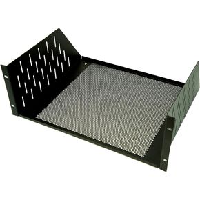 Penn Elcom R1194/4UVK Vented Rack Shelf 4U Steel, Black