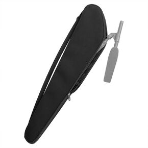 Geekria for Creators Microphone Boompole Carry Bag, Boom Pole Telescopic Shotgun Mic Bag Compatible with Rode Boompole, Neewer NW-7000, LyxPro MPL-10, On-Stage MS7700B Boompole Stand (Black)