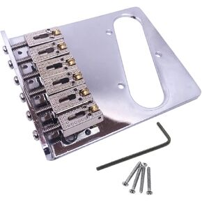 Jiayouy مجموعة جسر الكروم 6 سلسلة لوحة جسر السرج للجيتار الكهربائي على طراز المذيع in Kuwait