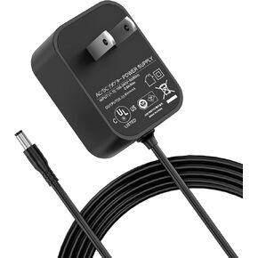 VHBW for Boss PSA Adapter 9V DC Compatible with Boss PSA-120S RC-5 ME-80 ME-90 ME-25 ME-50B GT-1 AD-3 Katana Mini BD-2 LK-220 Center Negative Power Supply