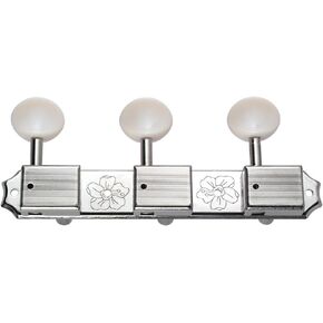 Golden Gate F-2853 Vintage Classical Guitar Tuners - 2 Planks (3+3) - Nickel