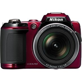 Nikon COOLPIX L120 14.1 MP Digital Camera with 21x NIKKOR Wide-Angle Optical Zoom Lens and 3-Inch LCD (Bronze) (Renewed)