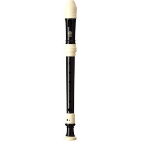 Yamaha YRS-37III ABS resin recorder, soprano, german type, finger hook, cleaning stick, recorder cream, fingering table, and cloth case included. Provides a certain degree of resistance to blowing