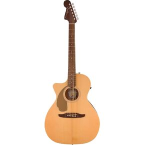 Fender 6 String Acoustic Guitar, Left-Hand, Natural (0970748521)