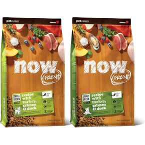 Now Fresh Grain Free Small Breed Adult Dog Food, 12 lb and Now Fresh Grain Free Small Breed Senior Dog Food, 22 lb
