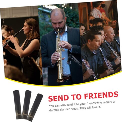 3 قطعة ملحقات الكلارينيت لأدوات الأداء لوازم أدوات الكلارينيت للمبتدئين أجزاء الكلارينيت ملحقات إصلاح الكلارينيت بديل الراتنج الرئيسي in Kuwait