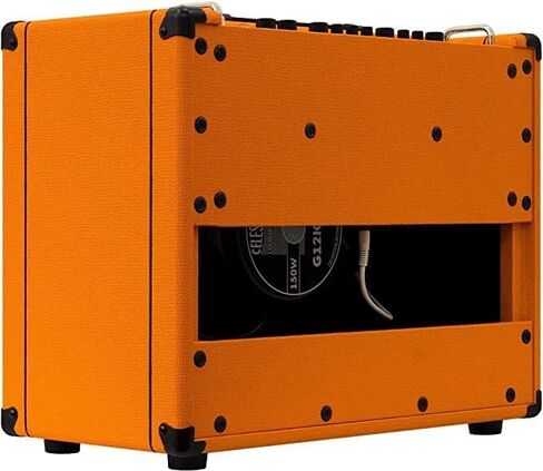 Orange Super Crush 100W Cab Amplifier Combo Bundle w/Orange FS1 Footswitch, Pig Hog 10' Instrument Cable, Power Cable & Liquid Audio Polishing Cloth in Saudi Arabia