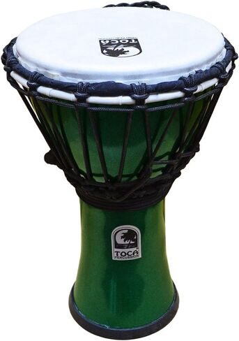 Toca TFCDJ-7MI Freestyle Colorsound 7-Inch Djembe - Metallic Indigo in Saudi Arabia