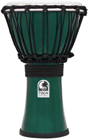 Toca TFCDJ-7MI Freestyle Colorsound 7-Inch Djembe - Metallic Indigo in Saudi Arabia