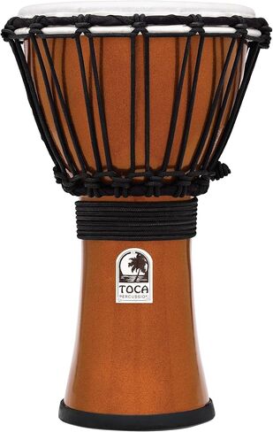 Toca TFCDJ-7MI Freestyle Colorsound 7-Inch Djembe - Metallic Indigo in Saudi Arabia
