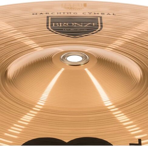 زوج من الصنج المسير مقاس 35.56 سم من Meinl مع أشرطة - لمسة نهائية تقليدية من سبيكة برونزية - صنع في ألمانيا، ضمان لمدة عامين (MA-BO-14M) in Kuwait