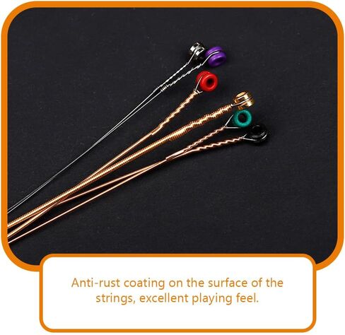 Abaodam 1 مجموعة سلسلة الغيتار الصوتية سلاسل ملحق الطالب سلسلة الفولاذ المقاوم للصدأ in Kuwait