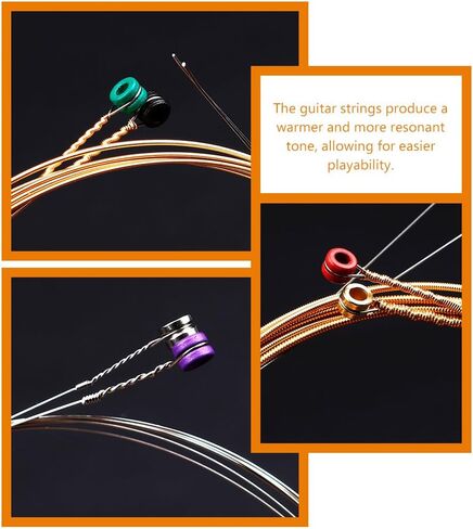 Abaodam 1 مجموعة سلسلة الغيتار الصوتية سلاسل ملحق الطالب سلسلة الفولاذ المقاوم للصدأ in Kuwait