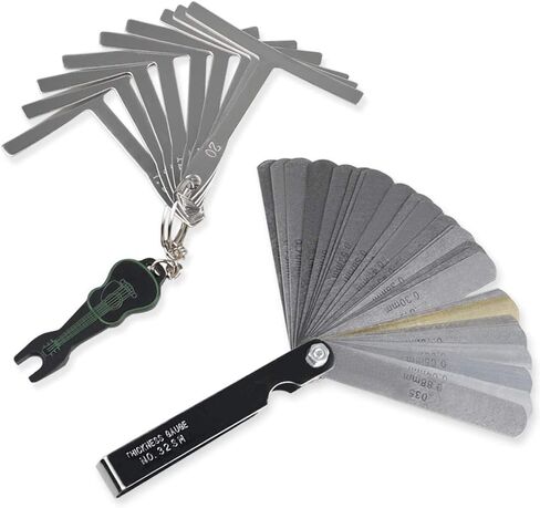 تشتمل أدوات Mr.Power Guitar Luthier على 9 مجموعة قياس نصف قطرها + 32 شفرة قياس + أداة سحب دبوس الجيتار in Kuwait