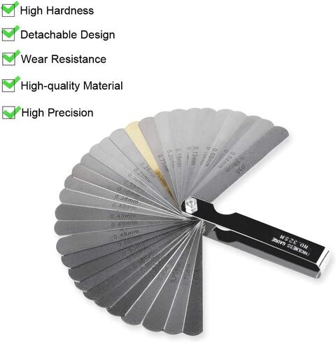 تشتمل أدوات Mr.Power Guitar Luthier على 9 مجموعة قياس نصف قطرها + 32 شفرة قياس + أداة سحب دبوس الجيتار in Kuwait