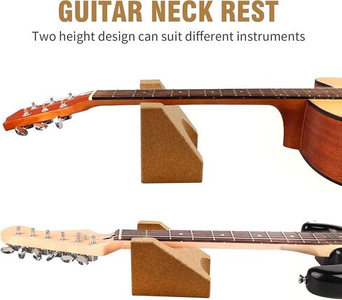 Guitar Neck Rest, Luthier Tools Neck Support, Neck Pillow Stand for String Instrument Guitar, Bass Ukuleles, Violins, Banjos, Mandolins, Work Mat in Saudi Arabia